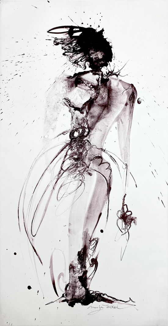 Druckgrafik Algrafie - o.T.