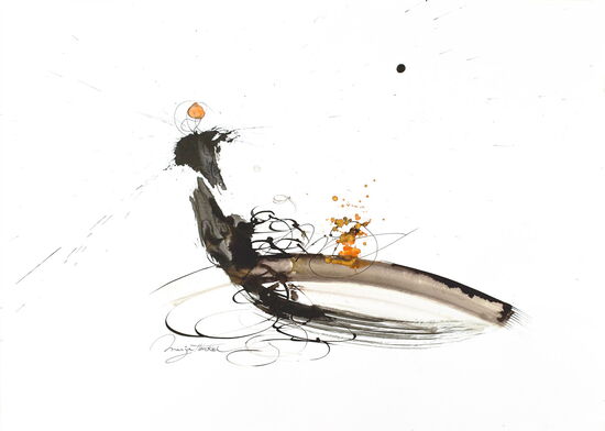 Druckgrafik Algrafie - o.T.