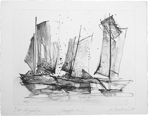 Druckgrafik - Algrafie