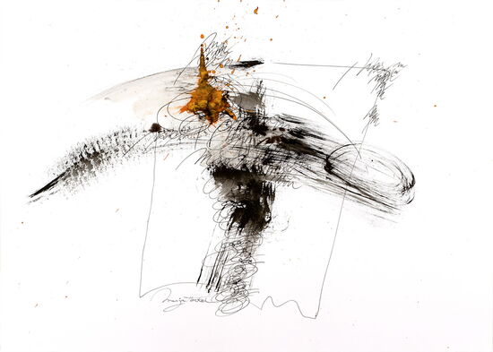 Druckgrafik Algrafie - o.T.